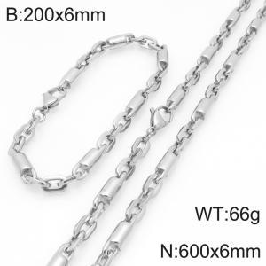 SS Jewelry Set(Most Men) - KS228889-Z