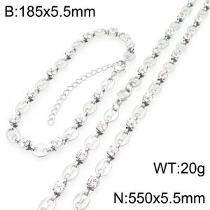 SS Jewelry Set(Most Women) - KS228967-ZCG