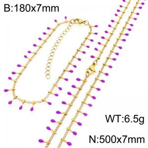 SS Jewelry Set(Most Women) - KS228972-Z