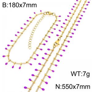 SS Jewelry Set(Most Women) - KS228973-Z