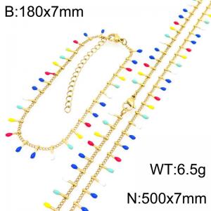 SS Jewelry Set(Most Women) - KS229007-Z