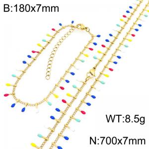 SS Jewelry Set(Most Women) - KS229011-Z