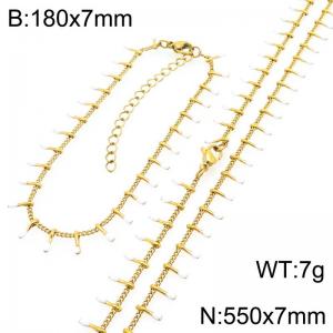 SS Jewelry Set(Most Women) - KS229015-Z