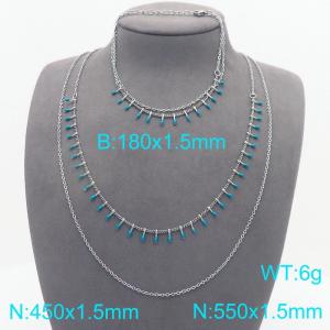 SS Jewelry Set(Most Women) - KS229035-Z