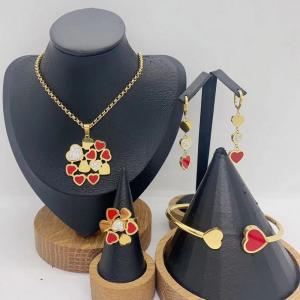 SS Jewelry Set(Most Women) - KS229290-LX