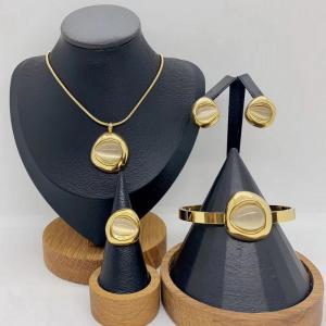 SS Jewelry Set(Most Women) - KS229360-LX