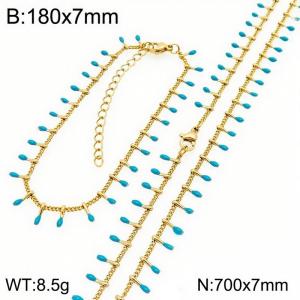 SS Jewelry Set(Most Women) - KS229611-Z