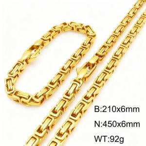 SS Jewelry Set(Most Men) - KS229639-Z