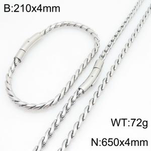 SS Jewelry Set(Most Men) - KS229651-Z