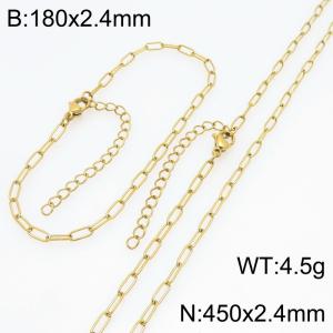 SS Jewelry Set(Most Women) - KS229654-Z