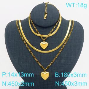 SS Jewelry Set(Most Women) - KS229845-Z