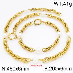 SS Jewelry Set - KS230118-Z