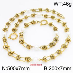 SS Jewelry Set - KS230120-Z