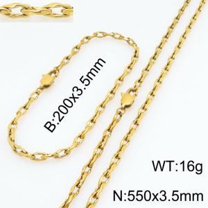 SS Jewelry Set(Most Men) - KS230150-Z