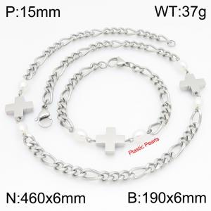 SS Jewelry Set(Most Women) - KS230288-Z