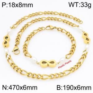 SS Jewelry Set(Most Women) - KS230289-Z