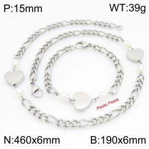 SS Jewelry Set(Most Women) - KS230292-Z