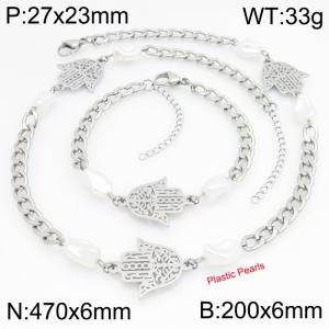 SS Jewelry Set(Most Women) - KS230318-Z