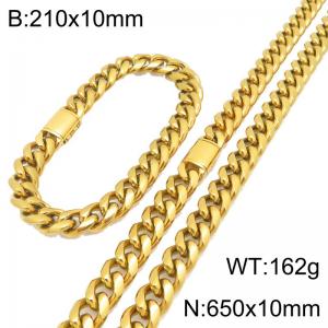 SS Jewelry Set(Most Men) - KS230421-ZLY