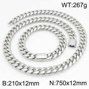 SS Jewelry Set(Most Men) - KS230447-ZLY