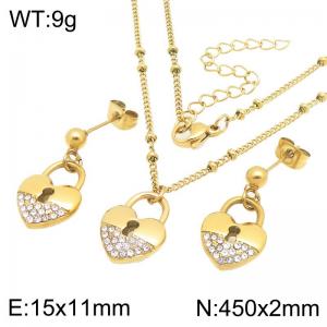 SS Jewelry Set(Most Women) - KS230836-Z