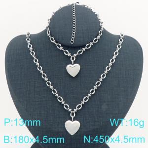 SS Jewelry Set(Most Women) - KS230841-Z