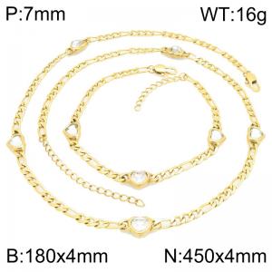 SS Jewelry Set(Most Women) - KS230844-KFC