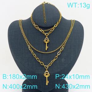 SS Jewelry Set(Most Women) - KS230846-Z