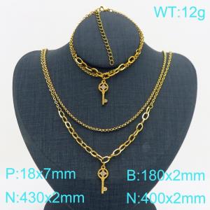 SS Jewelry Set(Most Women) - KS230849-Z