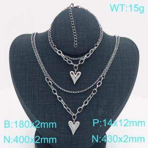 SS Jewelry Set(Most Women) - KS230853-Z