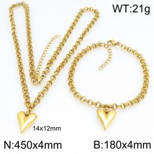 SS Jewelry Set(Most Women) - KS230855-Z