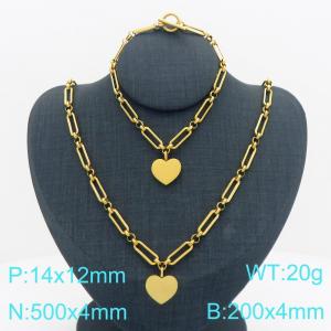 SS Jewelry Set(Most Women) - KS230856-Z
