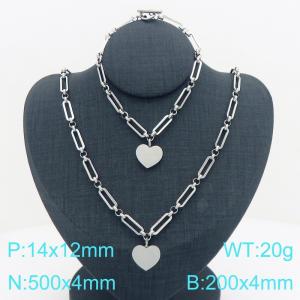 SS Jewelry Set(Most Women) - KS230857-Z