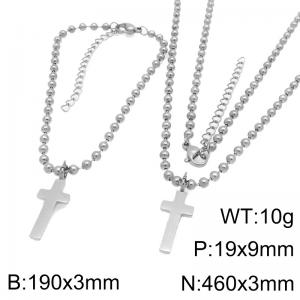 SS Jewelry Set(Most Women) - KS230858-Z