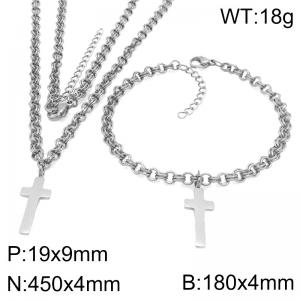 SS Jewelry Set(Most Women) - KS230859-Z