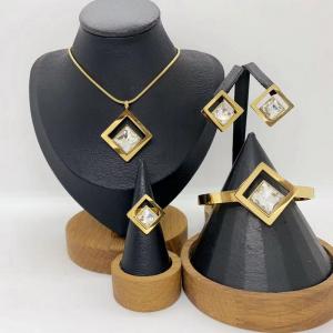 SS Jewelry Set(Most Women) - KS230948-LX