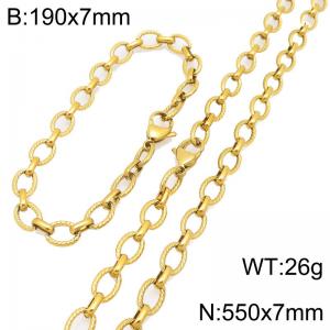 SS Jewelry Set(Most Men) - KS231065-Z