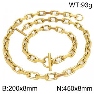 SS Jewelry Set(Most Men) - KS231075-Z