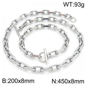 SS Jewelry Set(Most Men) - KS231078-Z