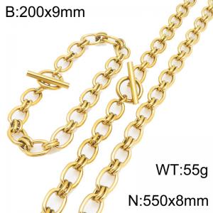 SS Jewelry Set(Most Men) - KS231109-Z
