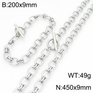 SS Jewelry Set(Most Men) - KS231110-Z