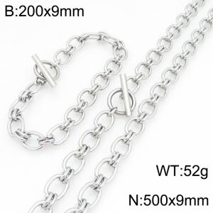 SS Jewelry Set(Most Men) - KS231111-Z