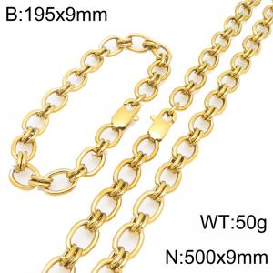 SS Jewelry Set(Most Men) - KS231114-Z