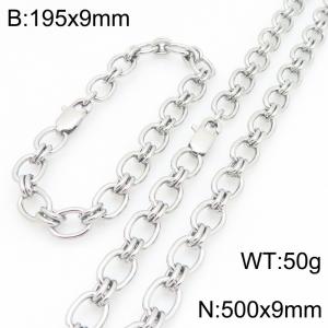 SS Jewelry Set(Most Men) - KS231119-Z