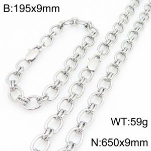 SS Jewelry Set(Most Men) - KS231122-Z