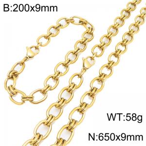 SS Jewelry Set(Most Men) - KS231127-Z