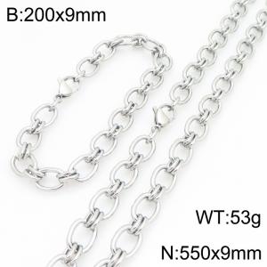 SS Jewelry Set(Most Men) - KS231131-Z