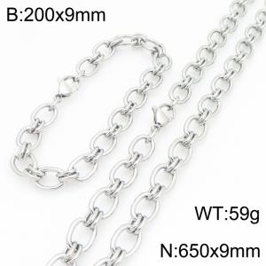 SS Jewelry Set(Most Men) - KS231133-Z