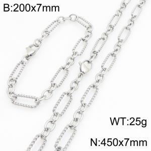 SS Jewelry Set(Most Men) - KS231163-Z