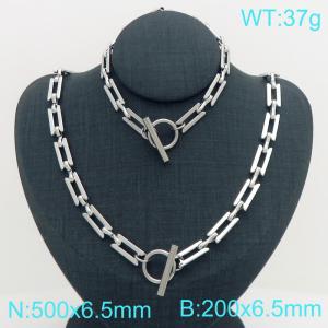 SS Jewelry Set(Most Men) - KS231169-Z